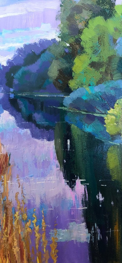 Quiet river by Sergey  Kachin