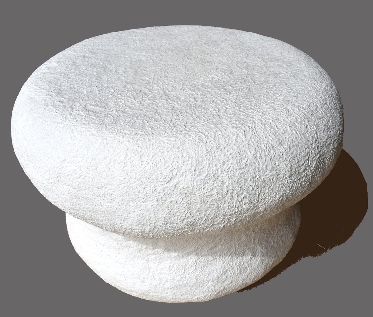 Abstract Sculpture , White Mushroom (Coffee Table) By Milena Nicosia, 26 X 17, Artwork For Sale On Artfinder