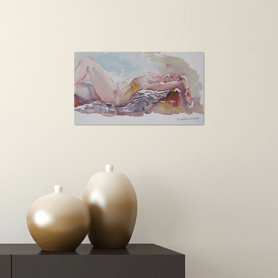 reclining female nude