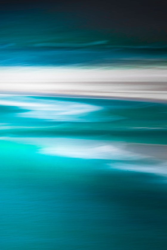 Teal Effusion, Diptych