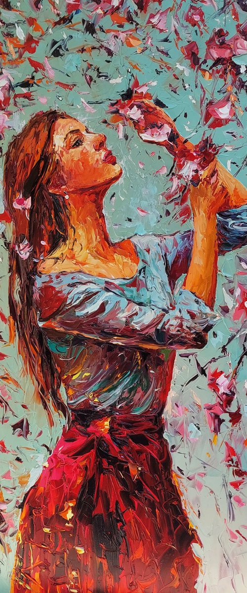 Falling Blossoms by Andranik Harutyunyan