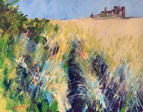 Bamburgh Grasses by Andrew Moodie