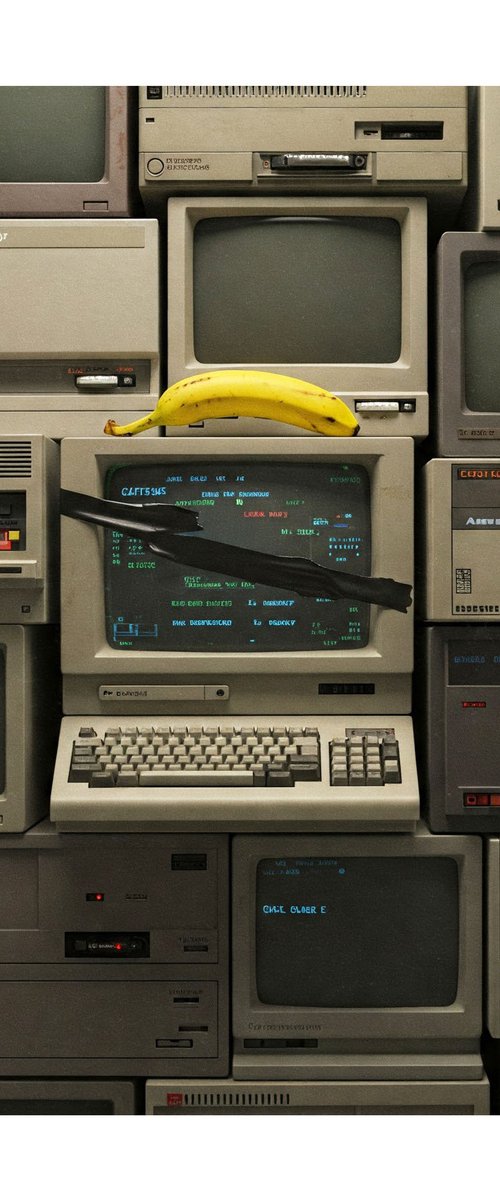 Banana computers and duct tape by Alessandro Butera