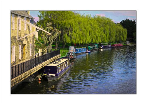 The River at Ely by Martin  Fry