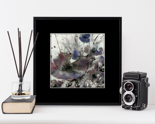Organic Impressions 2022-2 - Abstract Flower Painting by Kathy Morton Stanion by Kathy Morton Stanion