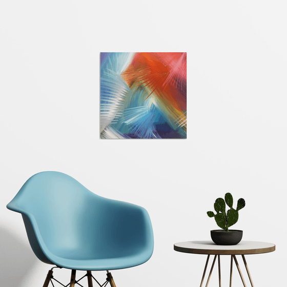 'Spectrum' - Abstract painting, modern art, original art