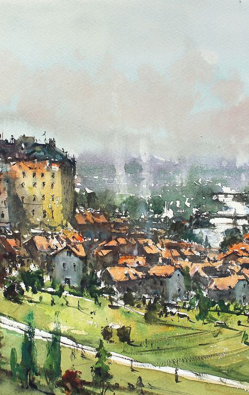 Praha overview by Maximilian Damico