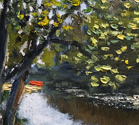 Sunny day by the river