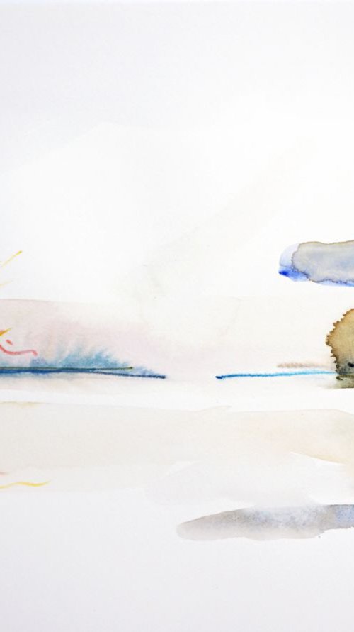 Fall Landscape 2 9x12in (22x30cm) by jelena b