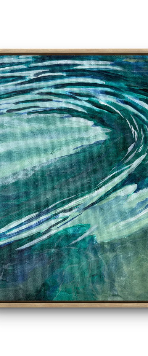 Emerald Wave by Aisylu Burangulova