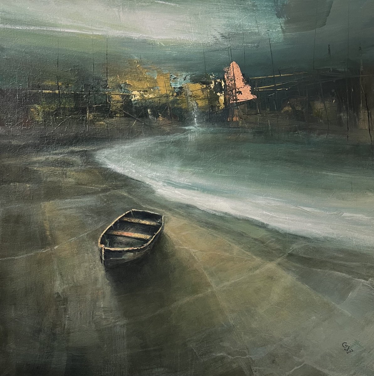 Bay Of Redemption By Ivan Grozdanovski, 39 X 39, Artwork For Sale On Artfinder