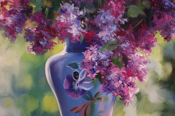 "Bouquet of lilacs"