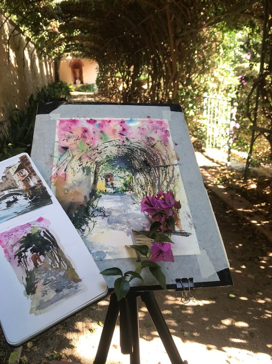 Bougainvillea Tunnel #2