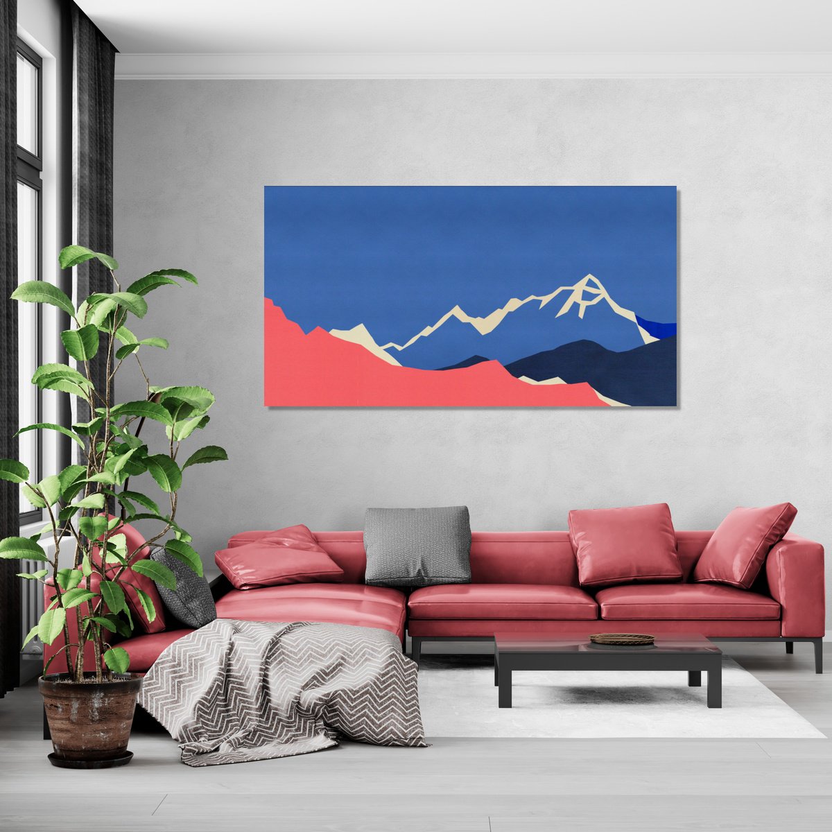  Mountain Breaths #22 By Marina Krylova, 59 X 31, Artwork For Sale On Artfinder
