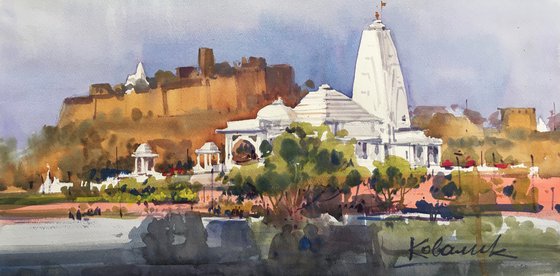 City landscape. Jaipur, India