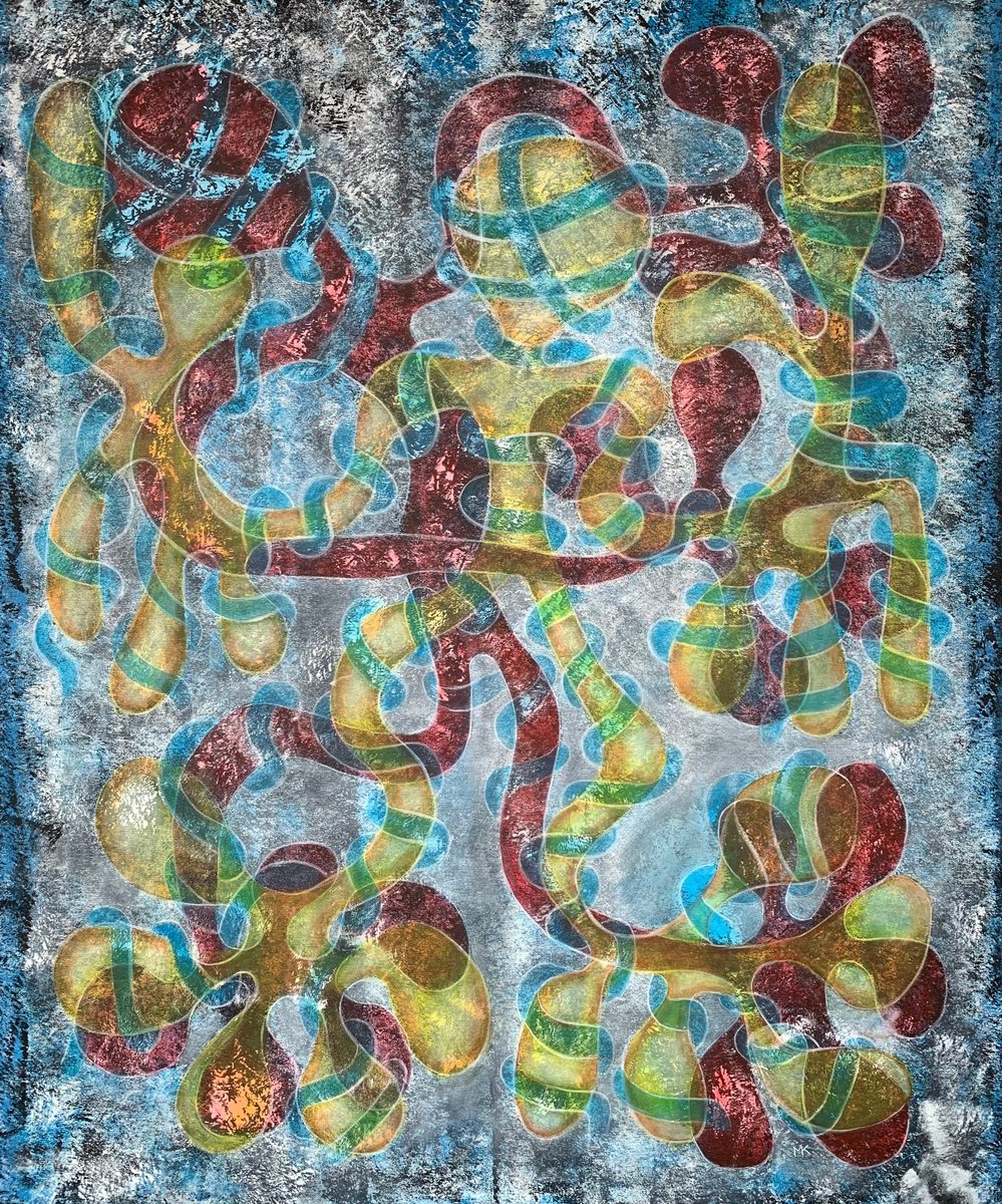  Waltz By Maarit Korhonen, 36 X 43, Artwork For Sale On Artfinder
