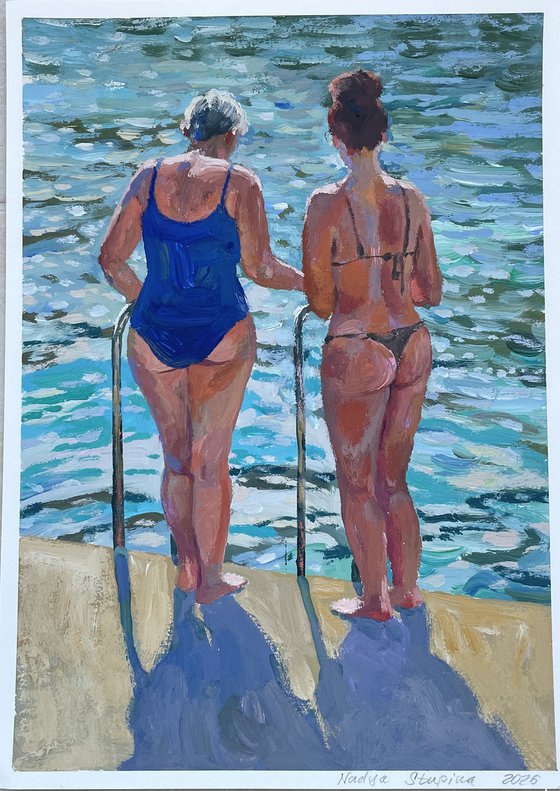 Two bathers