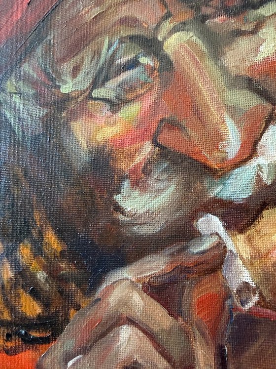 The Old Nomad's Smile