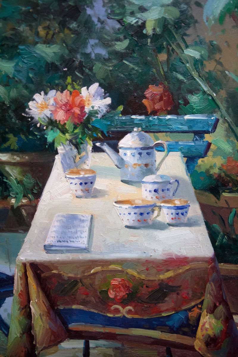 afternoon garden tea