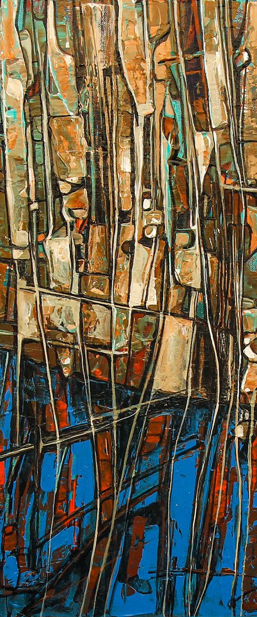 Abstract nature art by ARTIST GURDISH PANNU