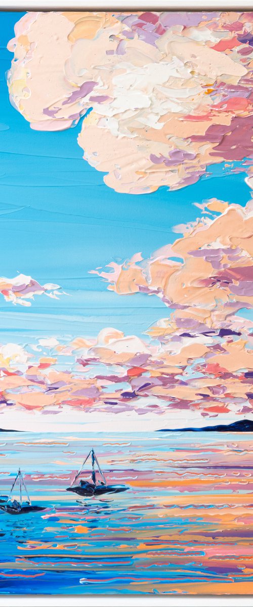 Sunset Sea 8 by Joseph Villanueva