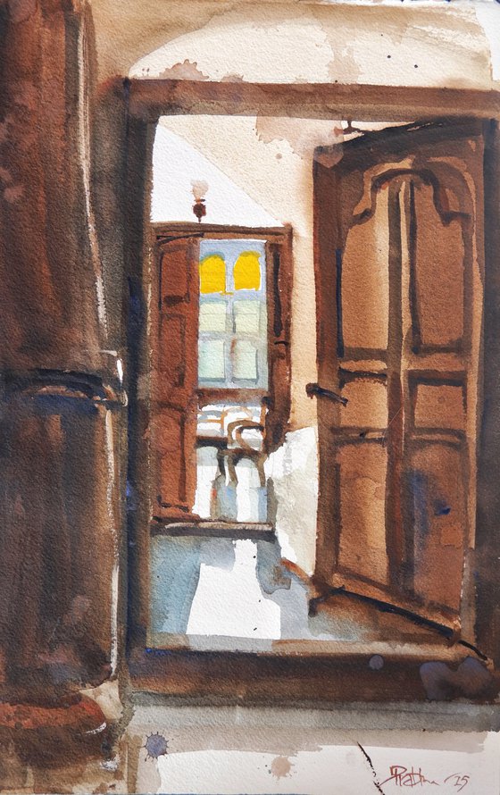 Light in the Mahe villa 2