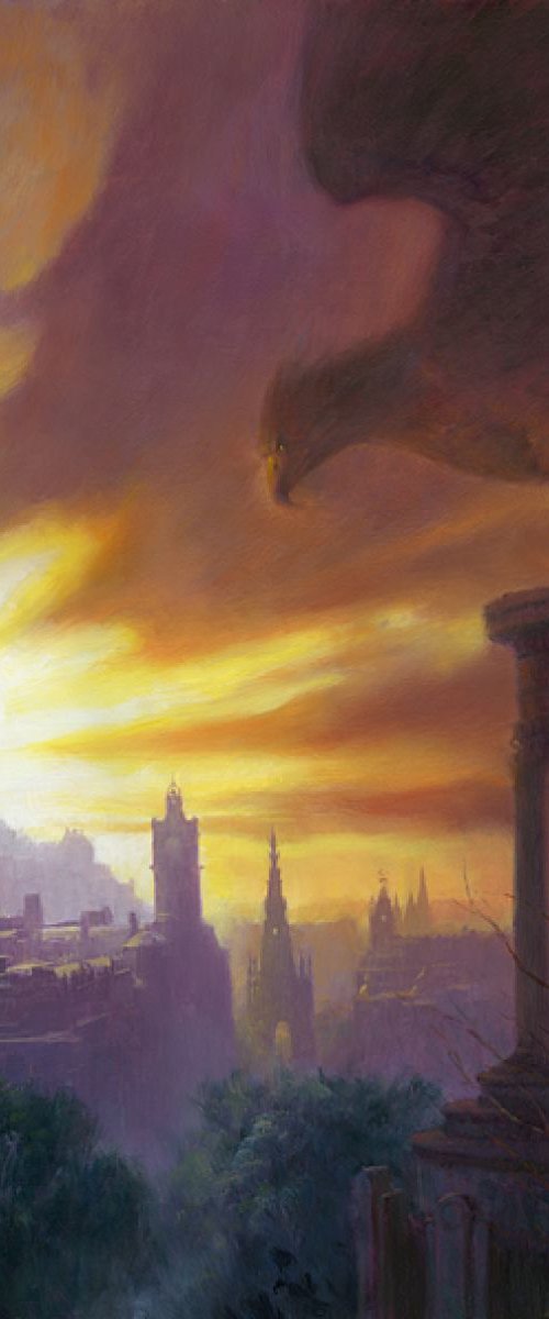 The Hippogriff of Calton Hill by Mark Harrison
