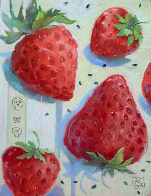 Big tasty strawberries by Alexandra Sergeeva