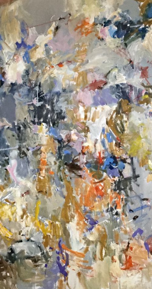 Just Sorry - Large Abstract Painting by Lana Verdi