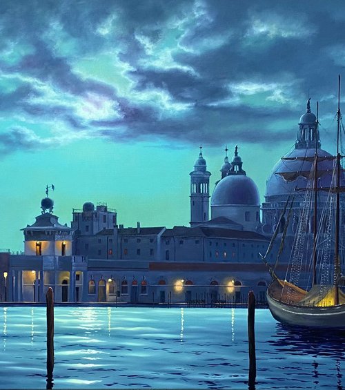 Venice night by Igor Dubovoy