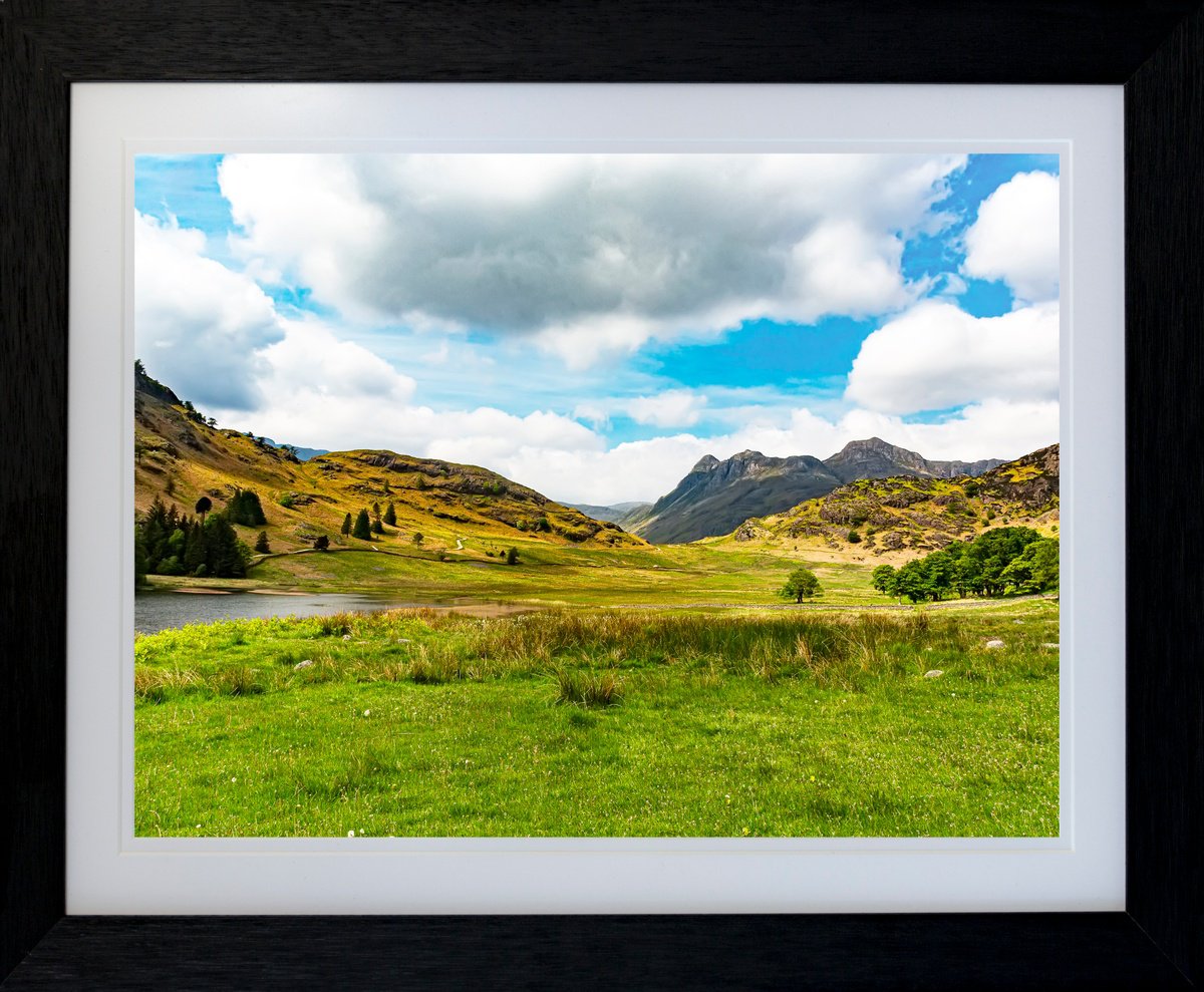 Photorealistic Photograph , Blea Tarn Landscape - English Lake District By Michael Mchugh, 25 X 19, Artwork For Sale On Artfinder