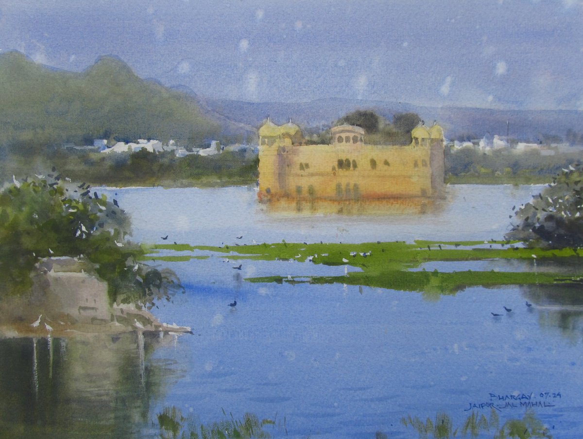 Jal Mahal , Jaipur 4 by Bhargavkumar Kulkarni