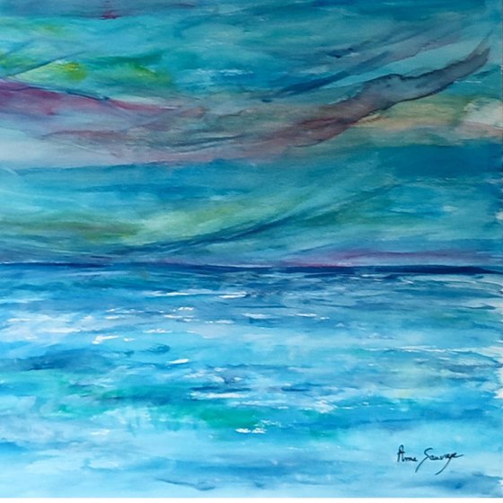 Et le temps s'arrête - Watercolour