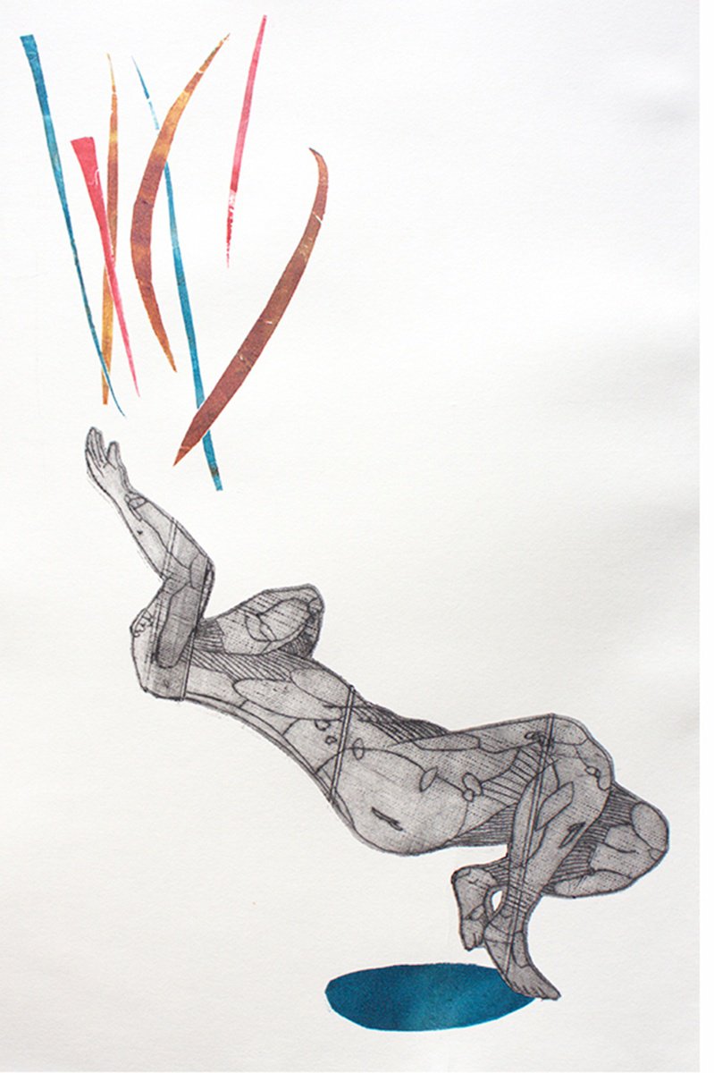 Abstract Limited Edition Print , Body By Isabellangela Germinario, 11 X 17, Artwork For Sale On Artfinder