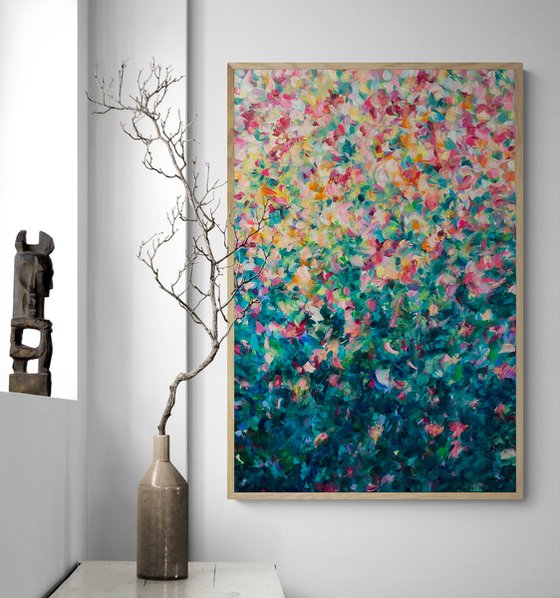 Light Filled Flower Garden