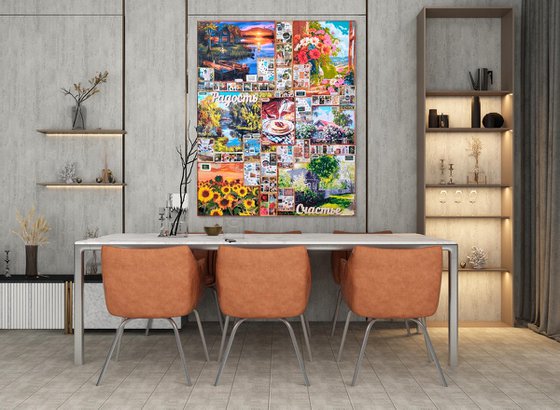 Summer in the country. Childhood memories