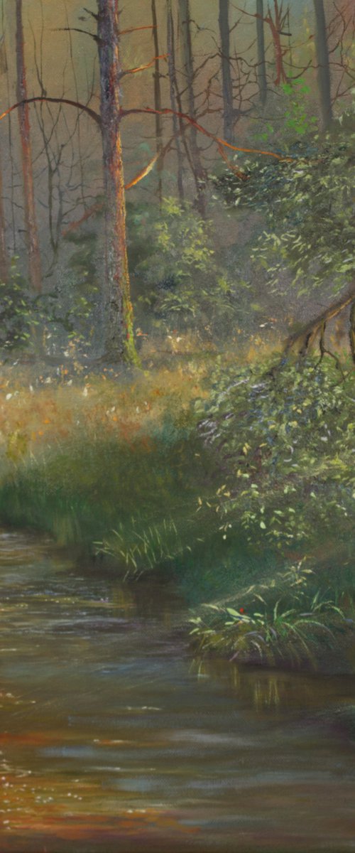 Summer in the Forest by Vladimir Jarmolo