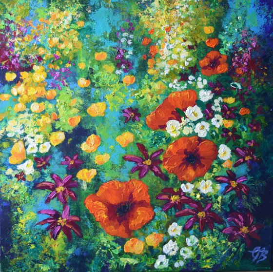 Summer of Love - Floral landscape