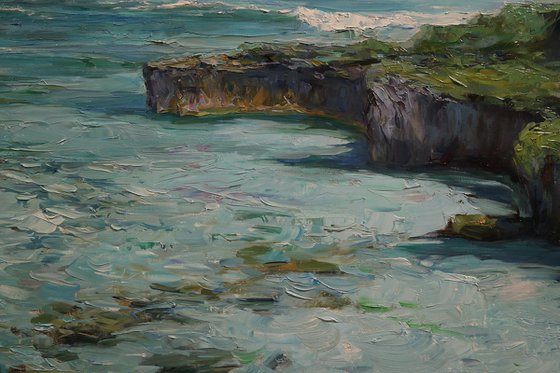 "Turquoise Depths"