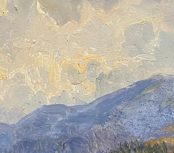 Light Above the Mountain Clouds