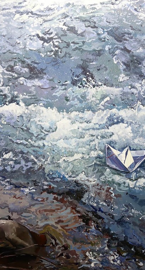 Against the Stream by Anatolii Varvarov