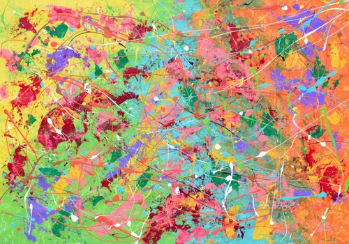 When Pollock was happy by Sumit Mehndiratta