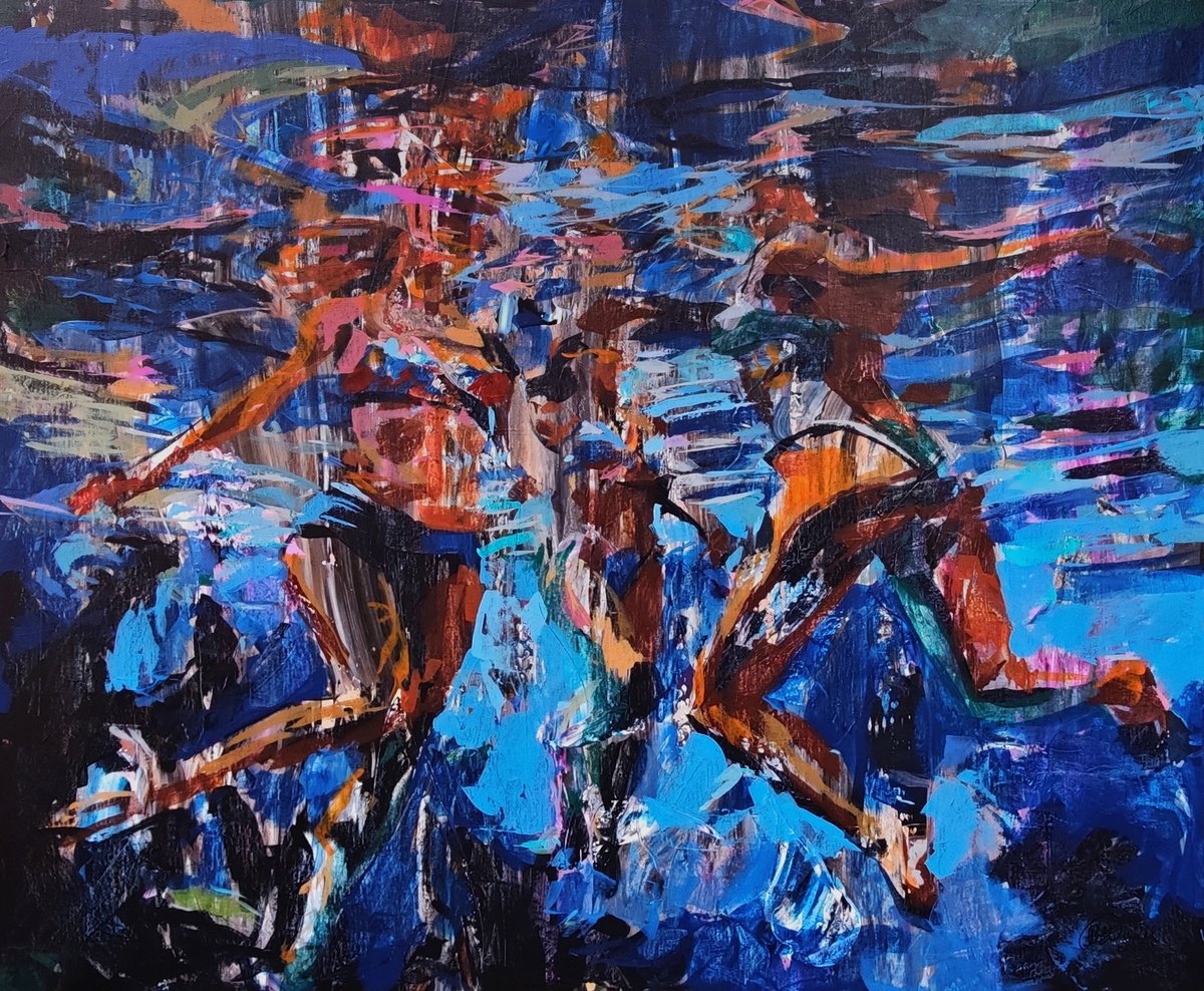  Drift And Resistance By Daniel Bulimar Henciu, 43 X 37, Artwork For Sale On Artfinder