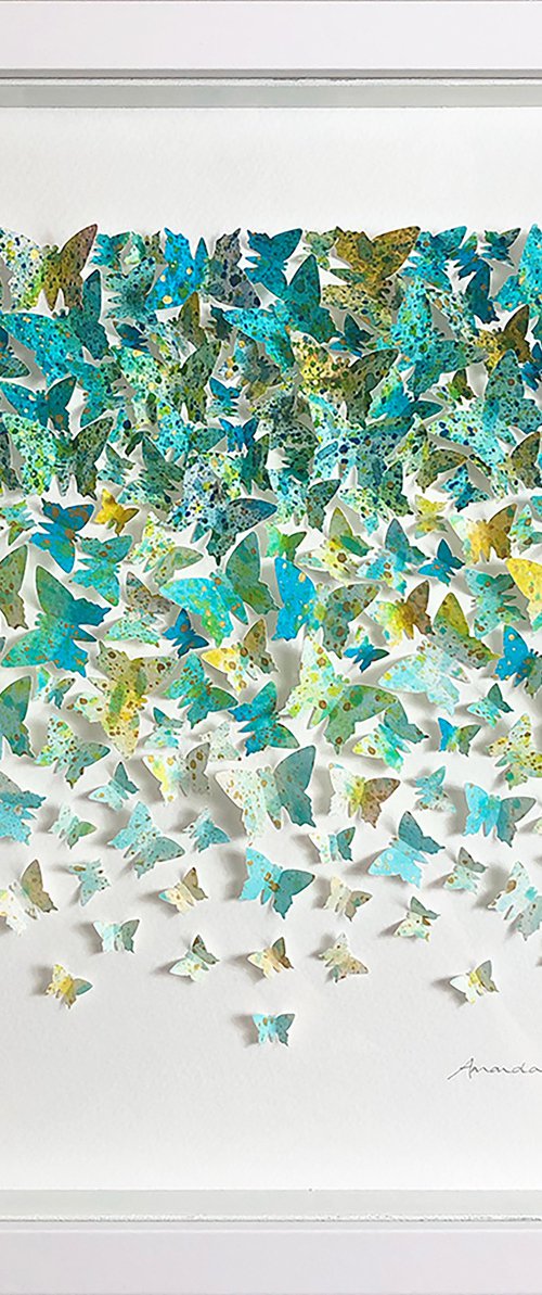 Find your wings and fly away - Coastal path by Amanda Deadman