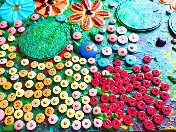 COLORFUL SUMMER GARDEN
