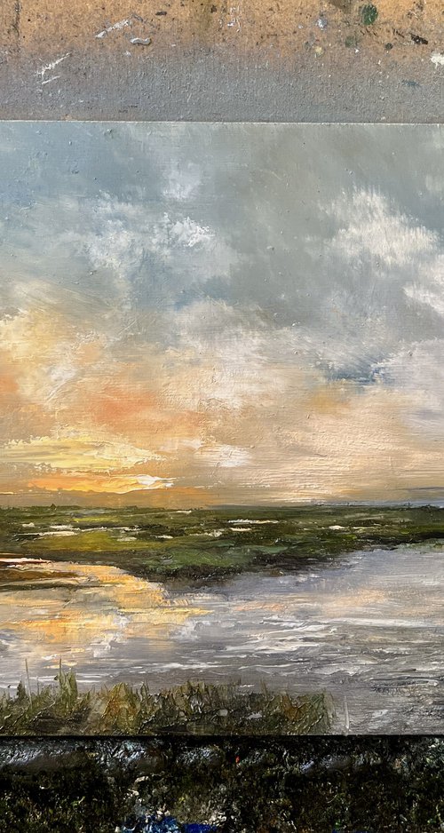 Pastel skies by Kimberley Harris