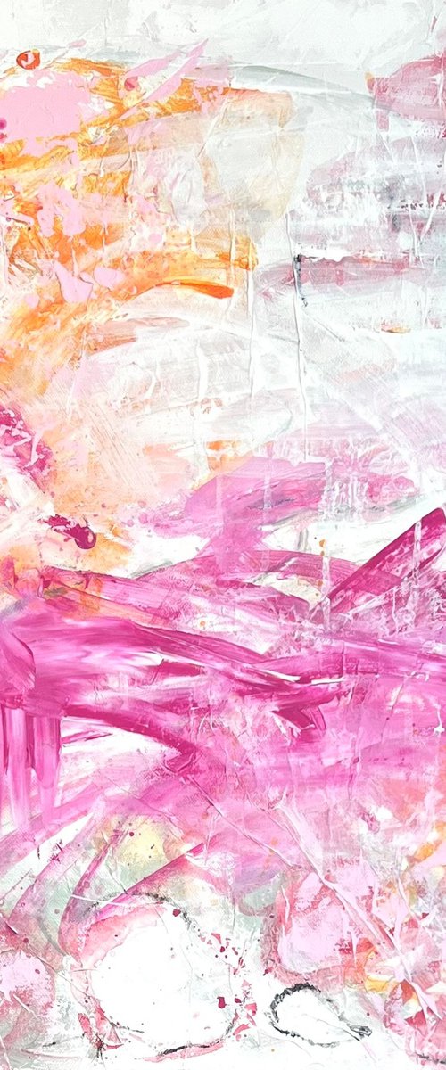 PINK PASSION I by Angelika Millmaker