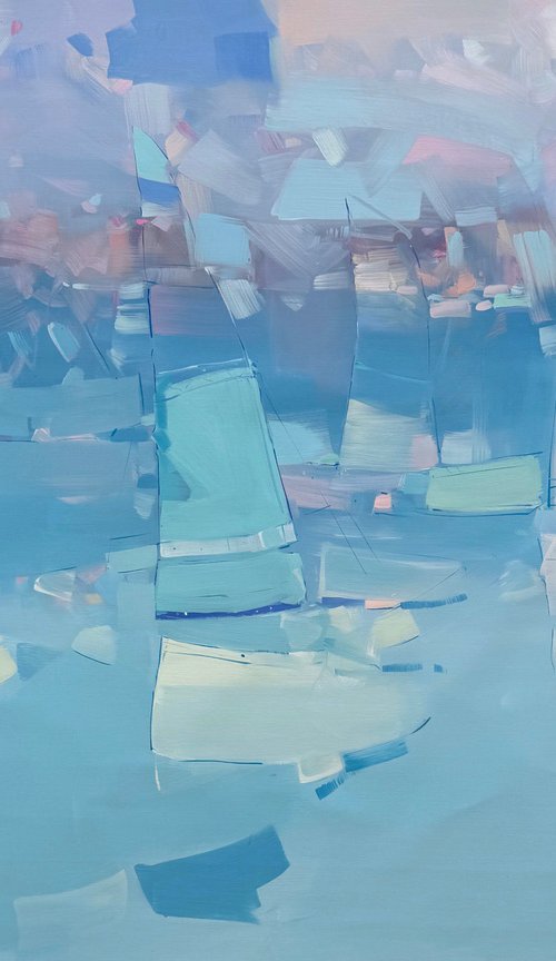 Sail Boats by Vahe Yeremyan