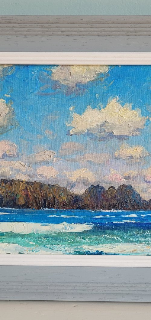 Porthcurno, Cornwall by Roberto Ponte