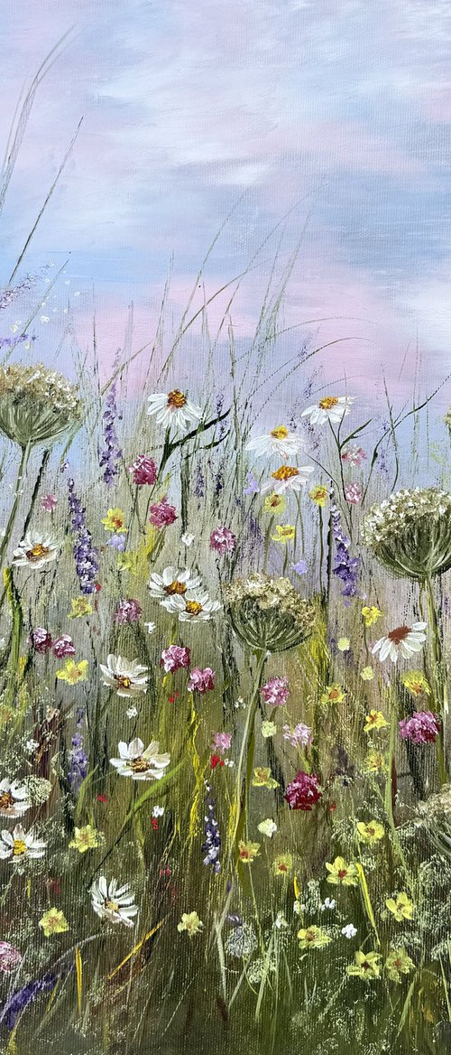 Summer Ecstasy: Field Elegance 50-50cm by Tanja Frost